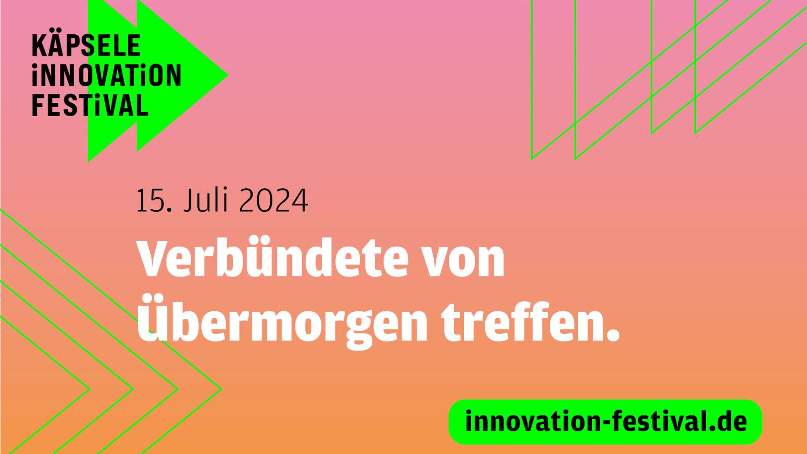 Käpsele Innovation Festival am 15. Juli 2024 in Freiburg im Breisgau mit dem Green-AI Hub Mittelstand