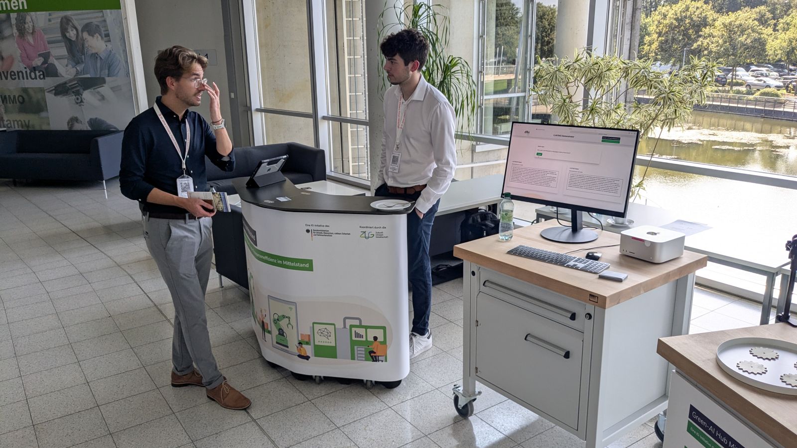 Green-AI Hub Mittelstand beim 10. Effizienz Forum Wirtschaft in Bocholt