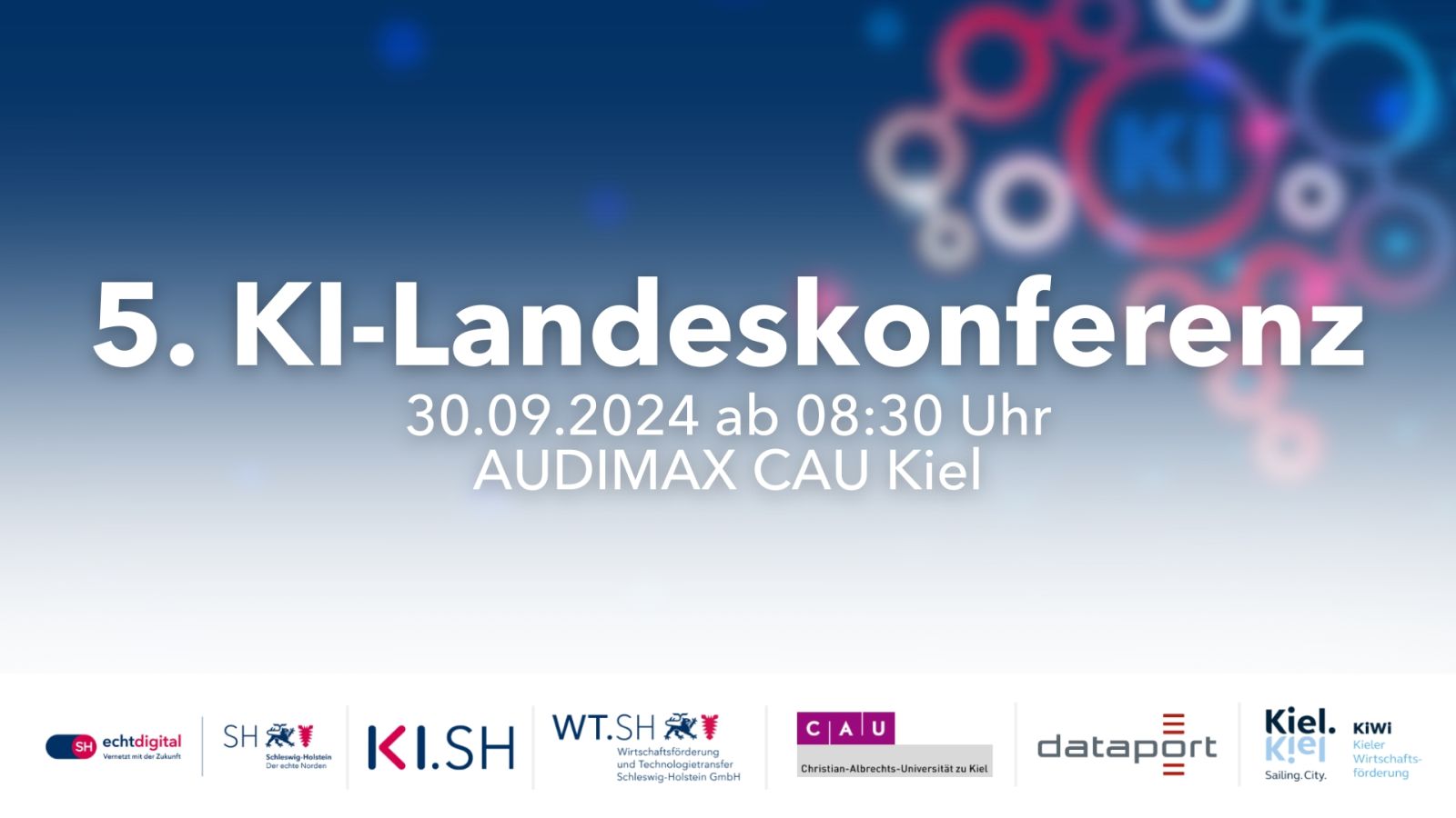 5. KI-Landeskonferenz - KI made in Schleswig-Holstein