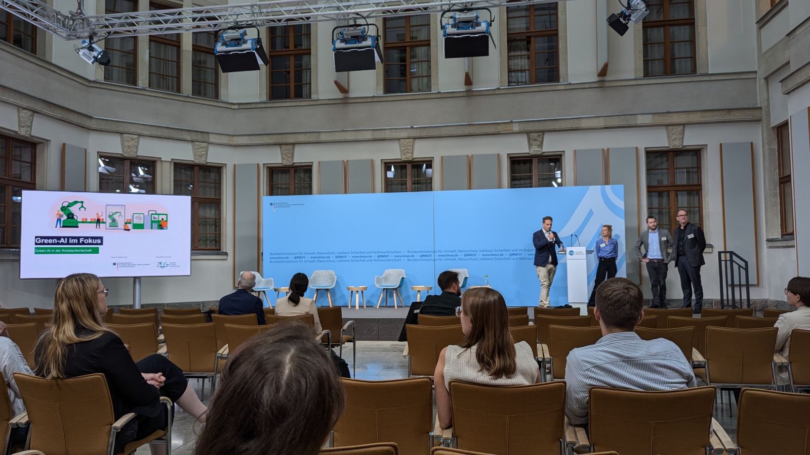 Green-AI Hub Mittelstand auf der Community Convention 2024 in Berlin 