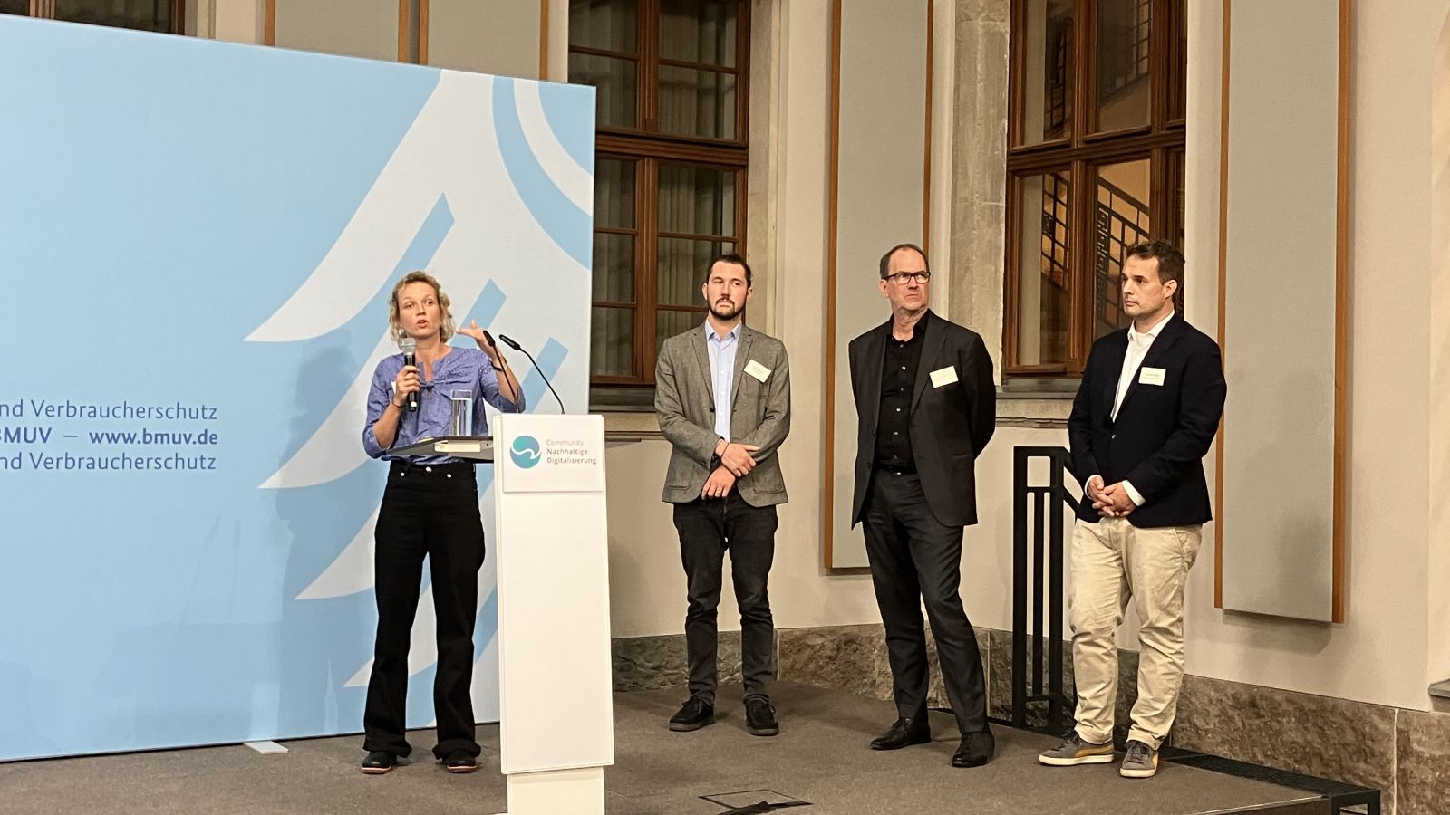 Green-AI Hub Mittelstand auf der Community Convention 2024 in Berlin 