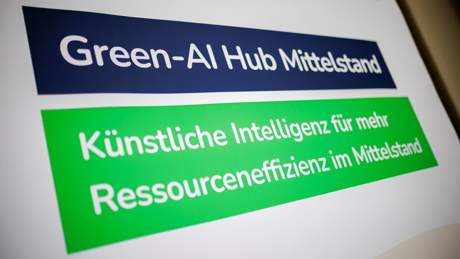 Green-AI Hub Mittelstand