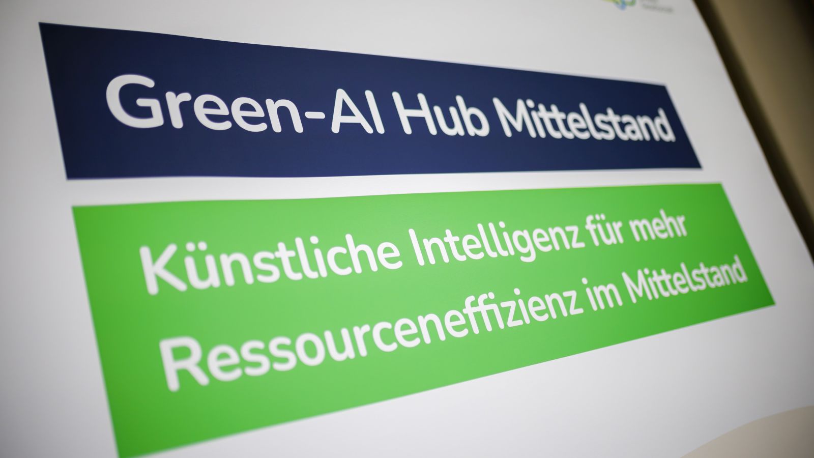 Green-AI Hub Mittelstand